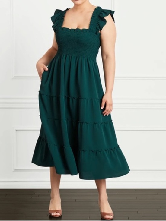 Hill House Dresses & Skirts - Hill House Home Ellie Nap Dress Emerald Green Size L